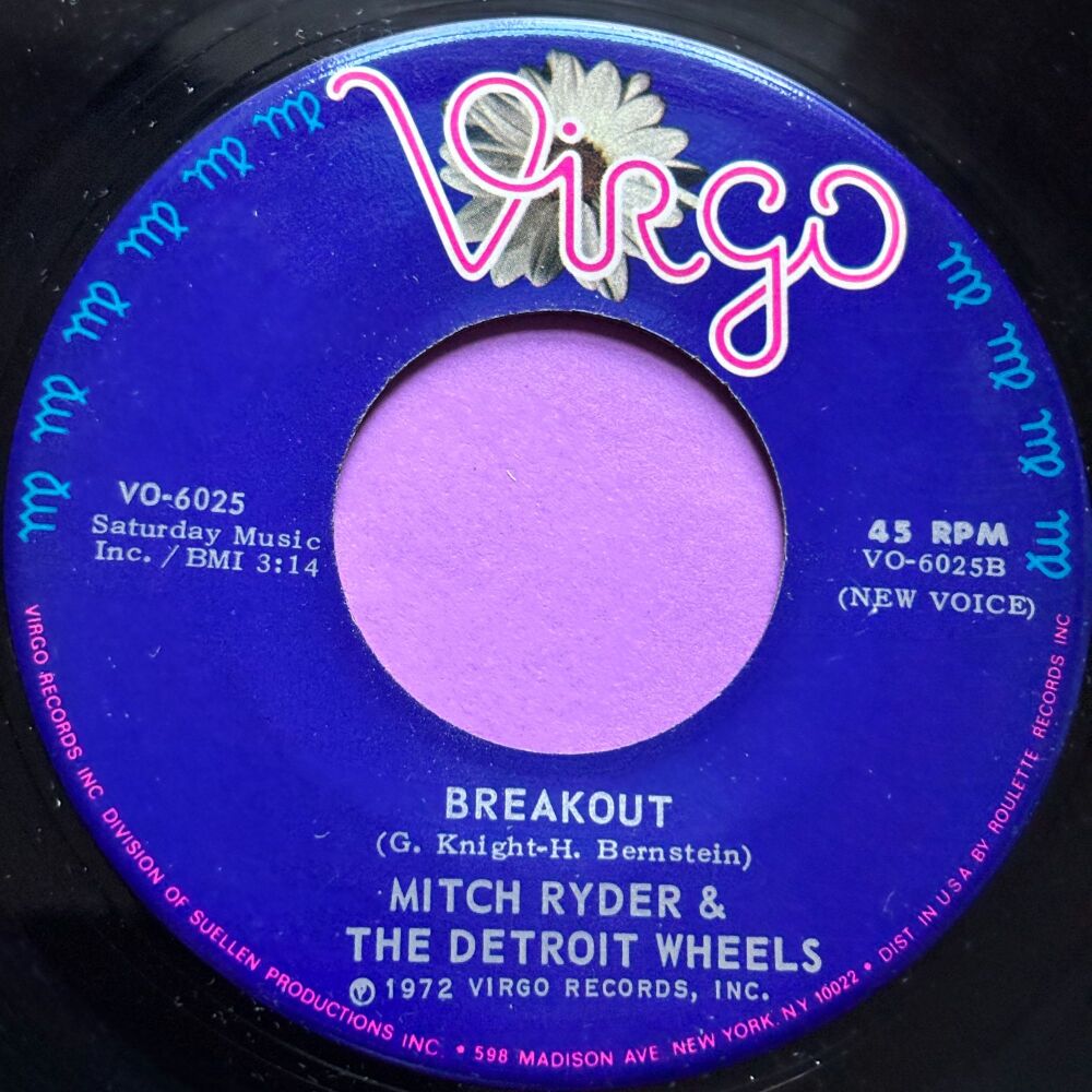 Mitch Ryder-Breakout/ Sock it to me baby-Virgo E