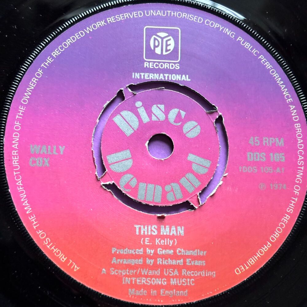 Wally Cox-This man-Pye E+