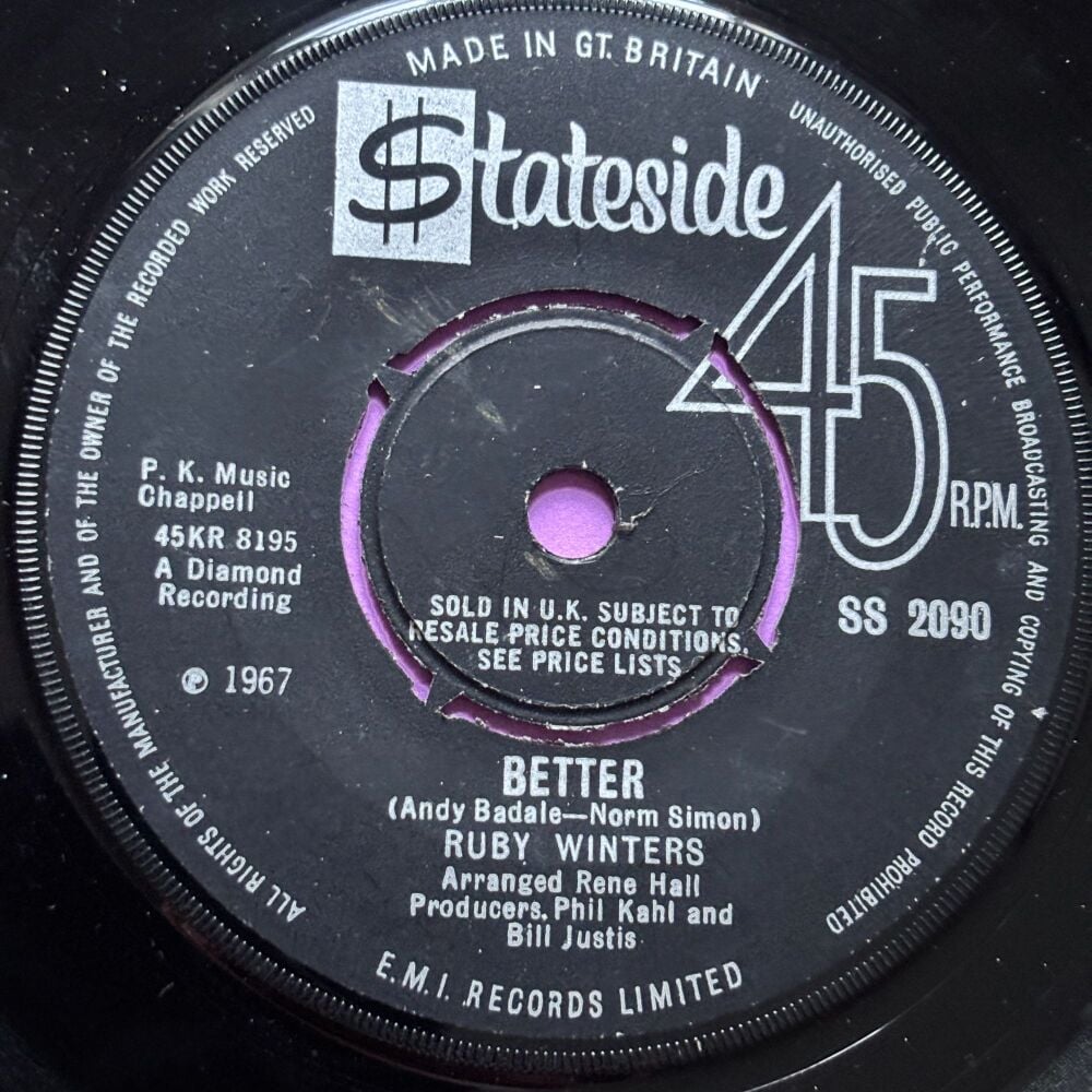 Ruby Winters-Better-Stateside E+