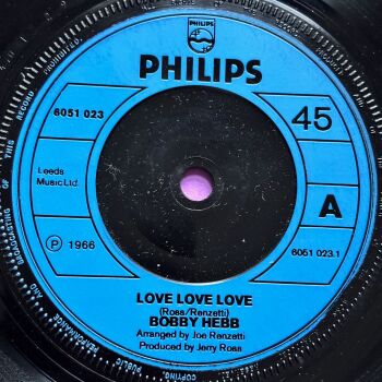 Bobby Hebb-Love love love-UK Philips 2nd E+