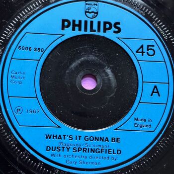 Dusty Springfield-What's it gonna be-UK Philips E+