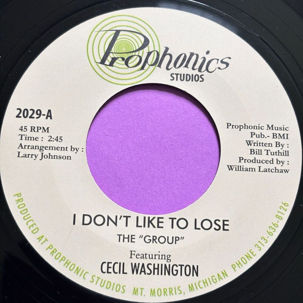 Cecil Washington-I don't like to lose-Prophonics R E+