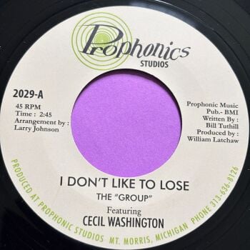Cecil Washington-I don't like to lose-Prophonics R E+