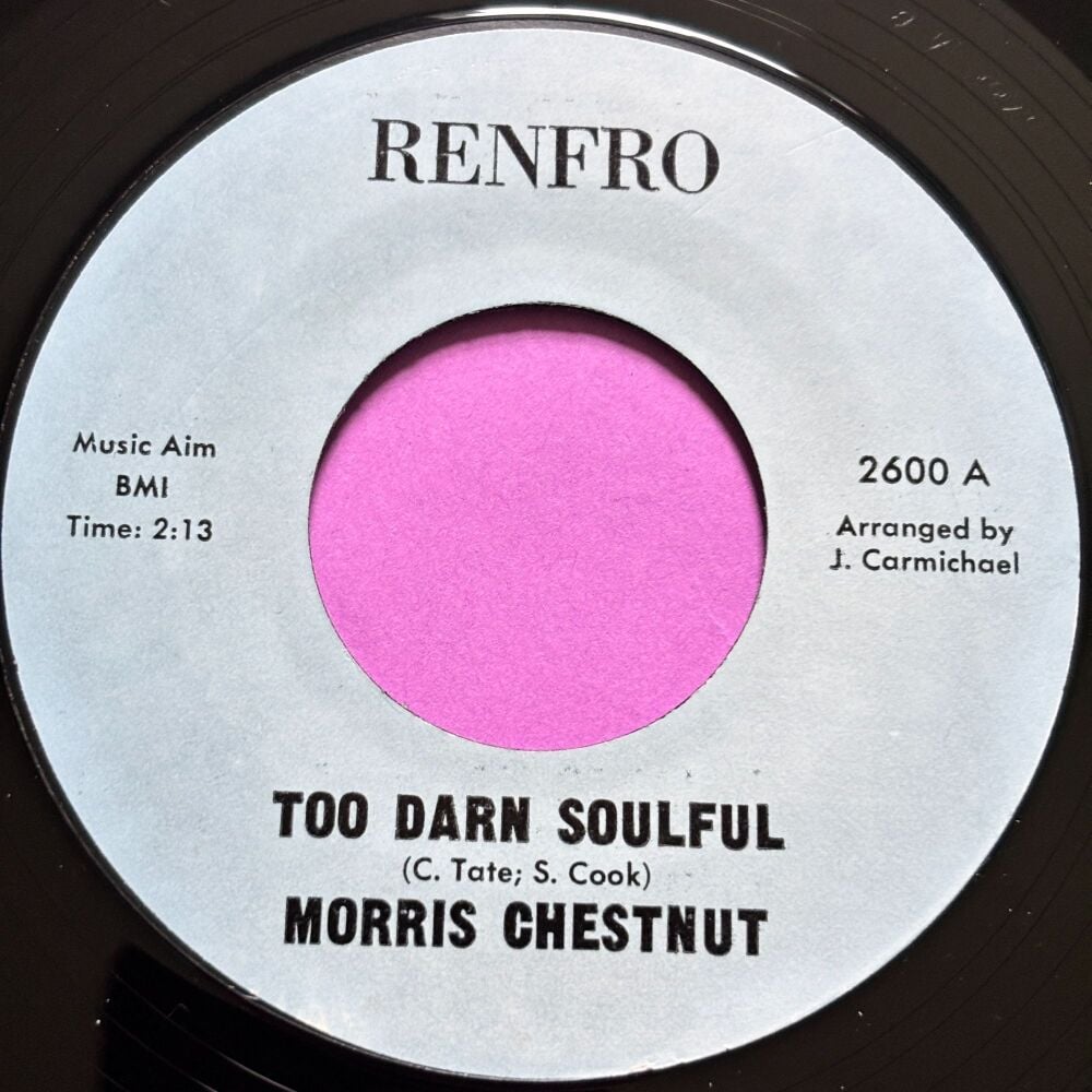 Morris Chestnut-Too darn soulful-Renfro R E+