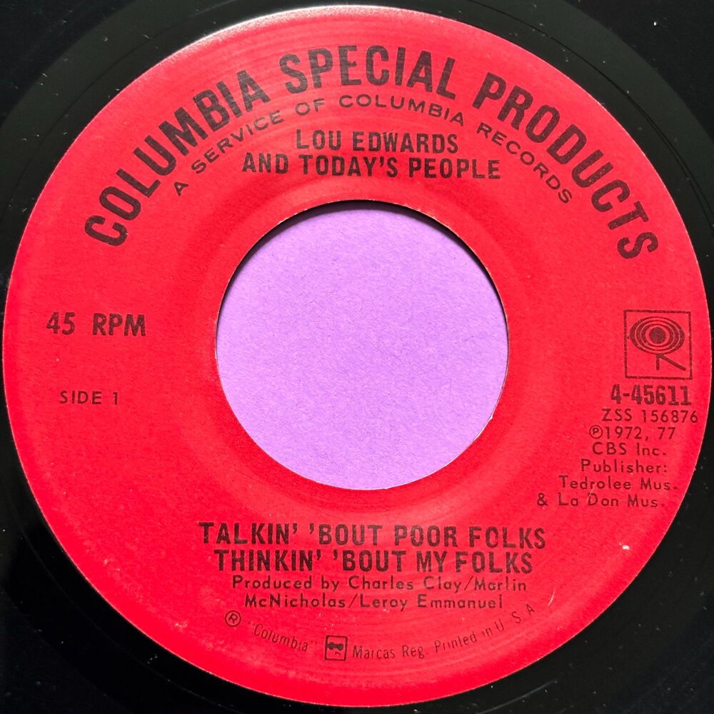 Lou Edwards-Talkin' 'bout poor folks-CSP E+