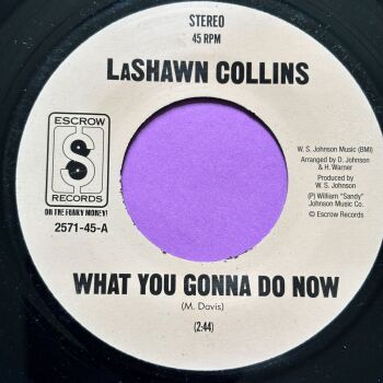 LaShawn Collins-What you gonna do now-Escrow R E