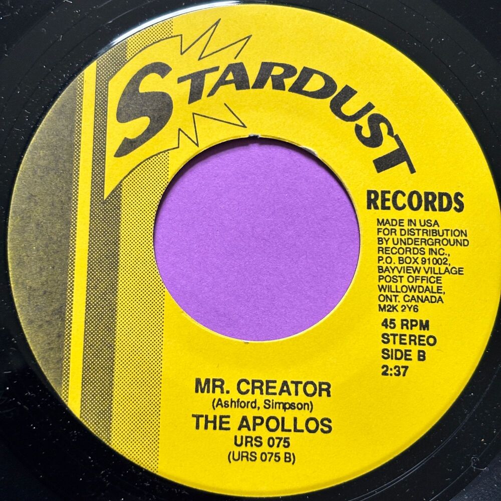 Apollos-Mr Creator-Stardust M-