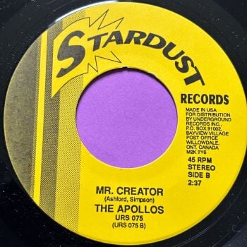 Apollos-Mr Creator-Stardust M-