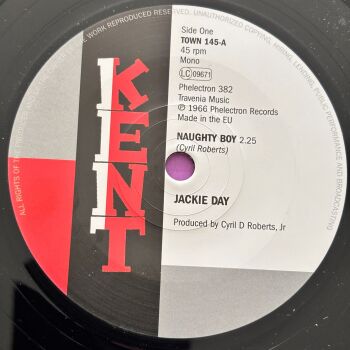 Jackie Day-Naughty boy-Kent R M-