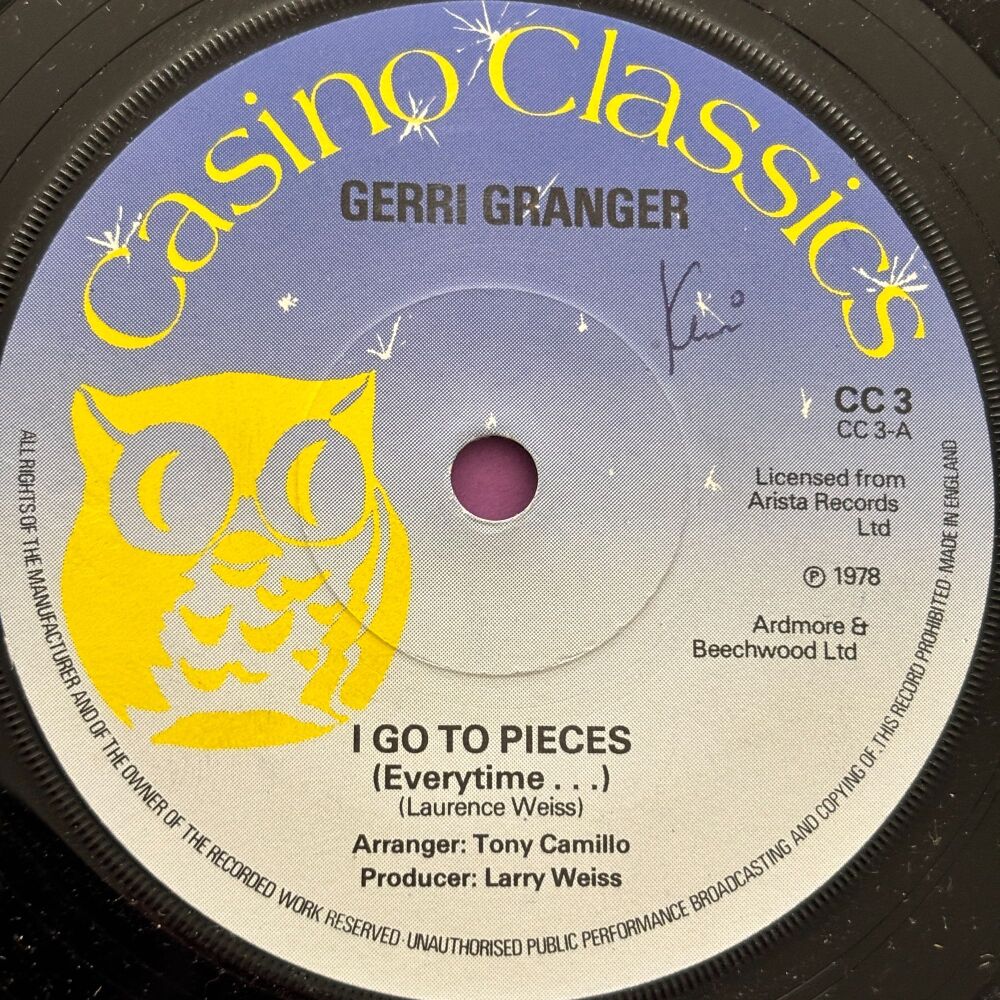 Gerri Granger-I go to pieces-Casino Classics R E+