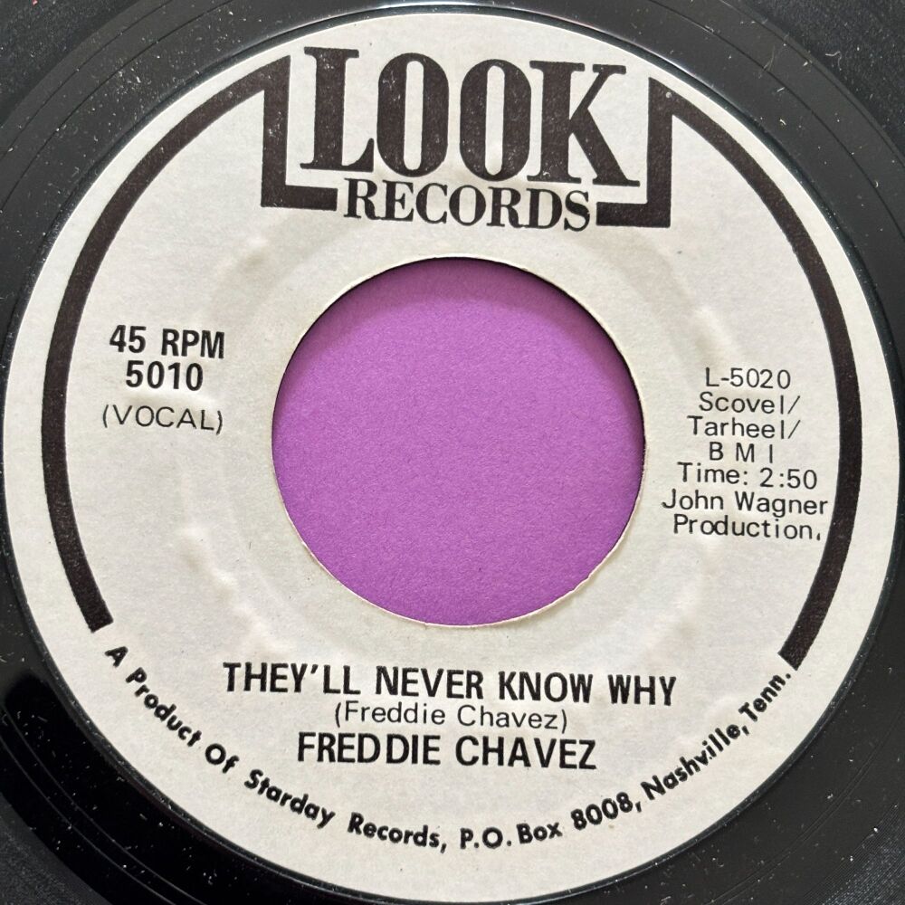 Freddie Chavez-They'll never know why-Look R E+