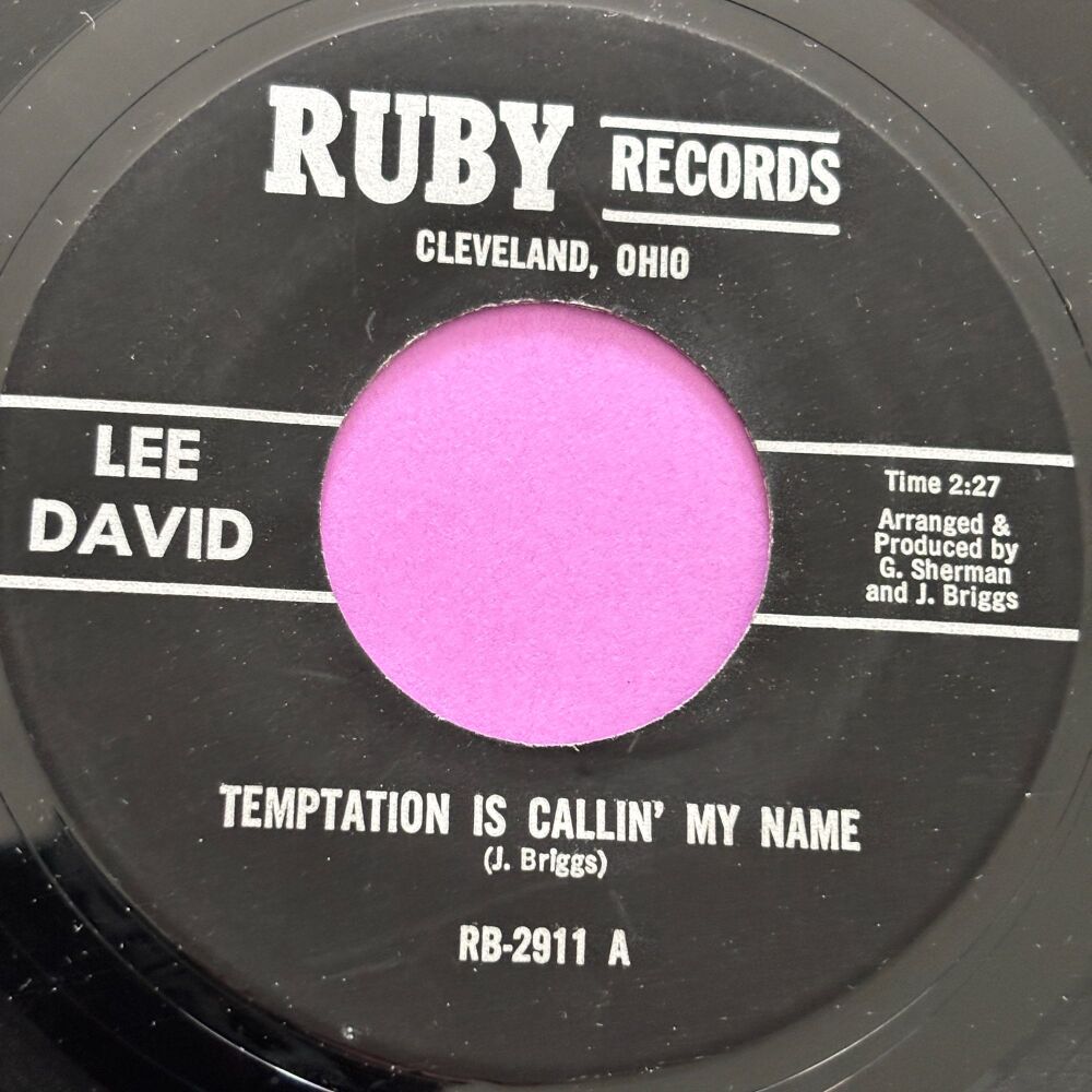 Lee David-Temptation is callin' my name-Ruby R E+