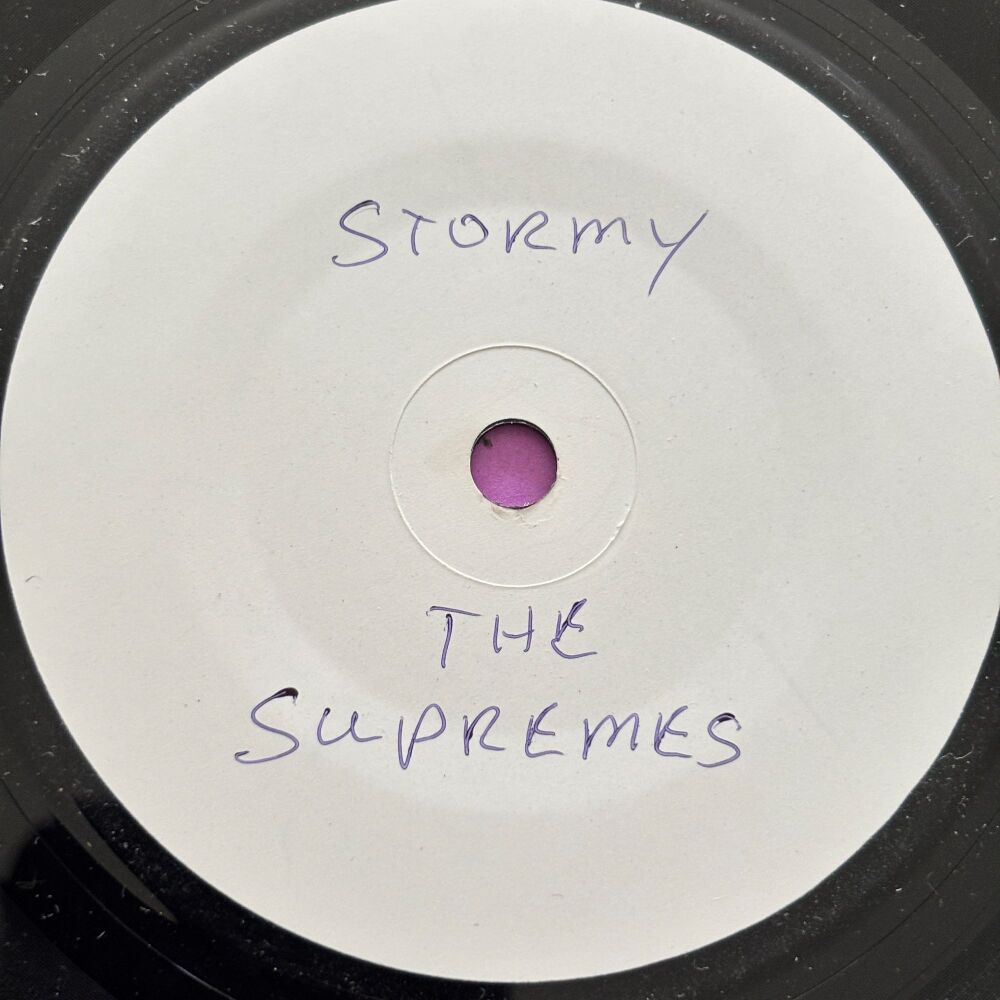 Supremes-Stormy-White Label E+