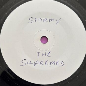 Supremes-Stormy-White Label E+