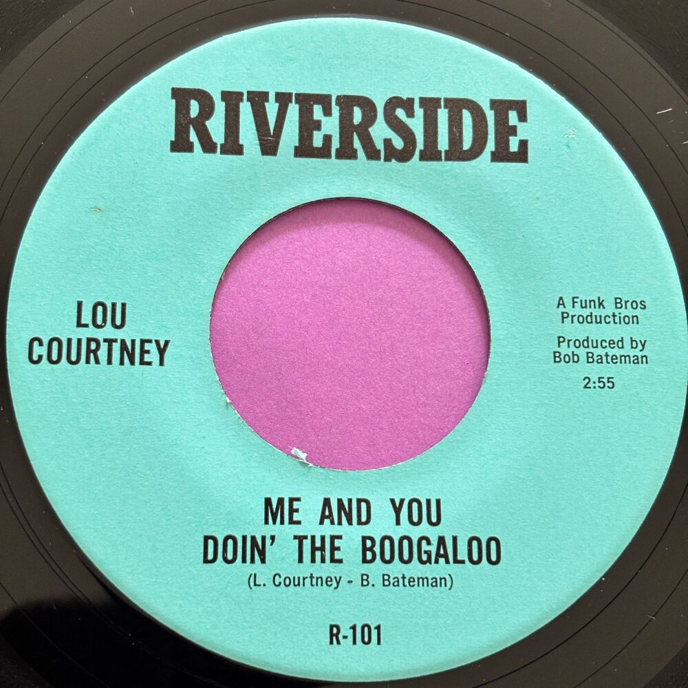 Lou Courtney-Me and you doin' the boogaloo-Riverside R E+