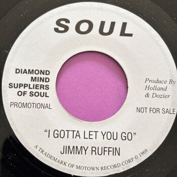 Jimmy Ruffin-I gotta let you go-Soul R E+