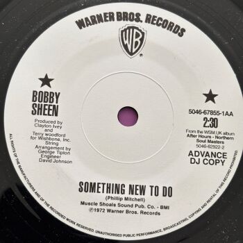 Bobby Sheen-Something new to do-WB R E+