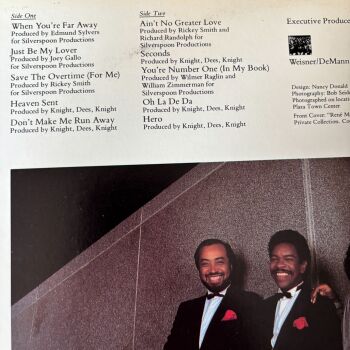 Gladys Knight & the Pips-Visions-CBS LP E+