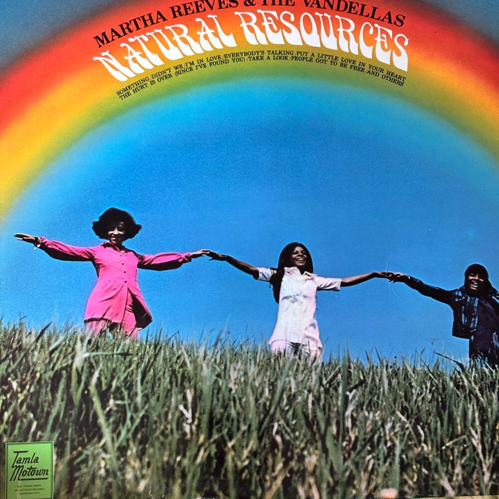 Martha Reeves-Natural Resources-UK Motown LP E+