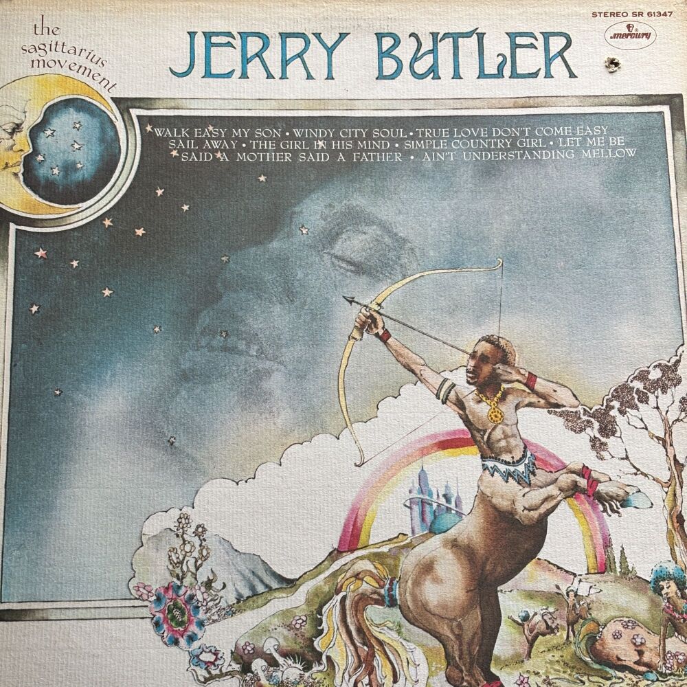 Jerry Butler-The sagittarius movement-Mercury LP E+