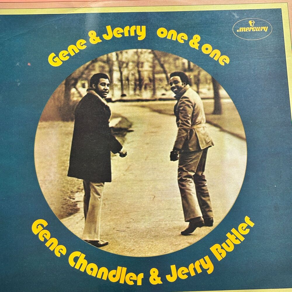 Gene Chandler / Jerry Butler-One & One- Mercury LP E+