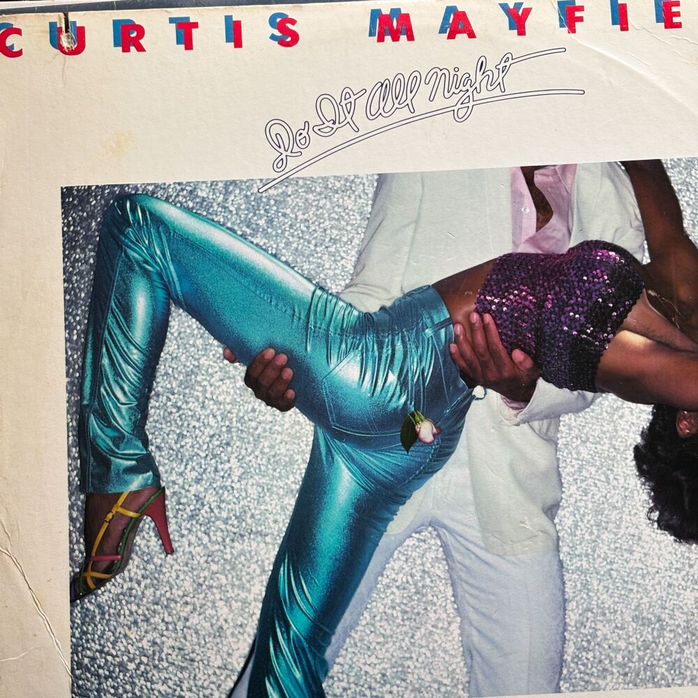 Curtis Mayfield-Do it all night-Curtom LP E+