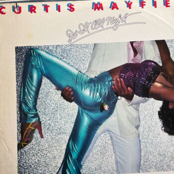 Curtis Mayfield-Do it all night-Curtom LP E+