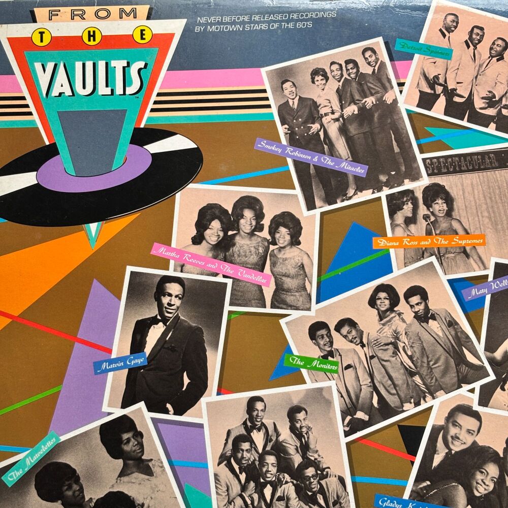 Various Artists-From the vaults-UK Motown LP E+