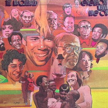 Masqueraders-Everybody wanna live on-ABC LP E+