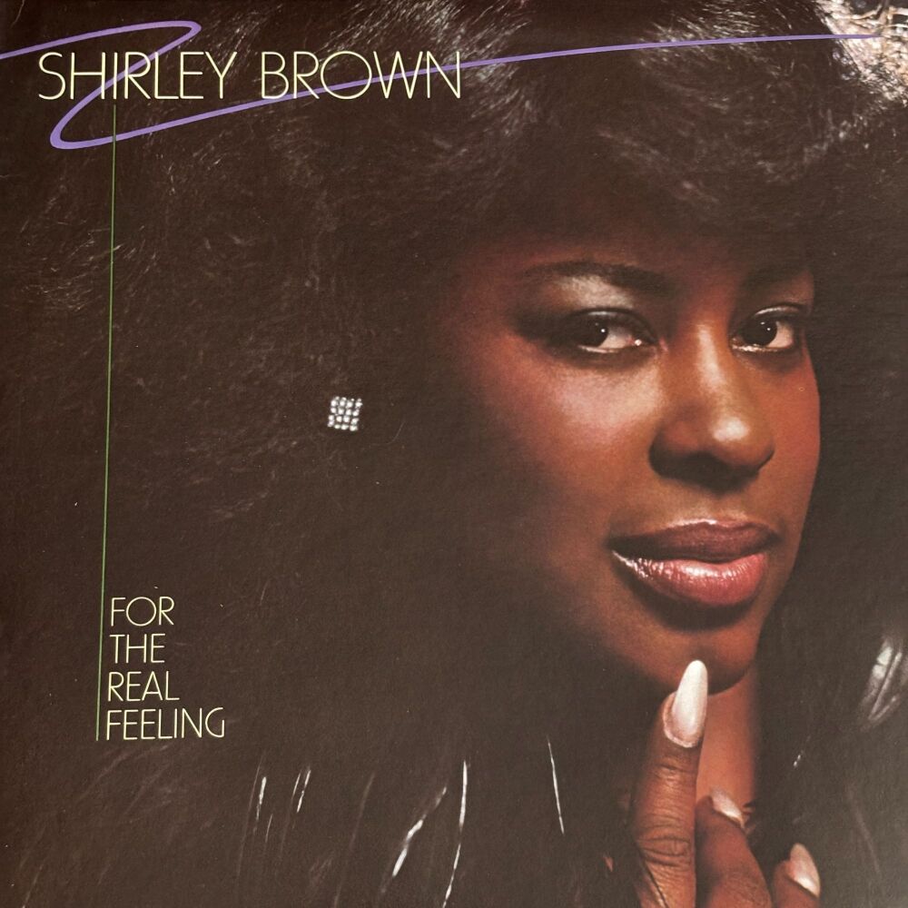 Shirley Brown-For the real feeling-Stax LP E+