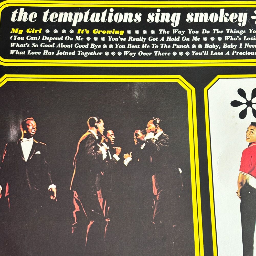 Temptations-Sing Smokey-Motown R LP E+