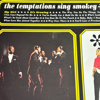 Temptations-Sing Smokey-Motown R LP E+