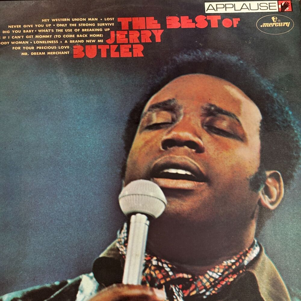 Jerry Butler-The best of-Mercury LP E+