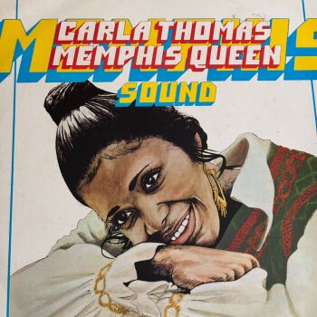 Carla Thomas-Memphis queen-UK Stax LP E+