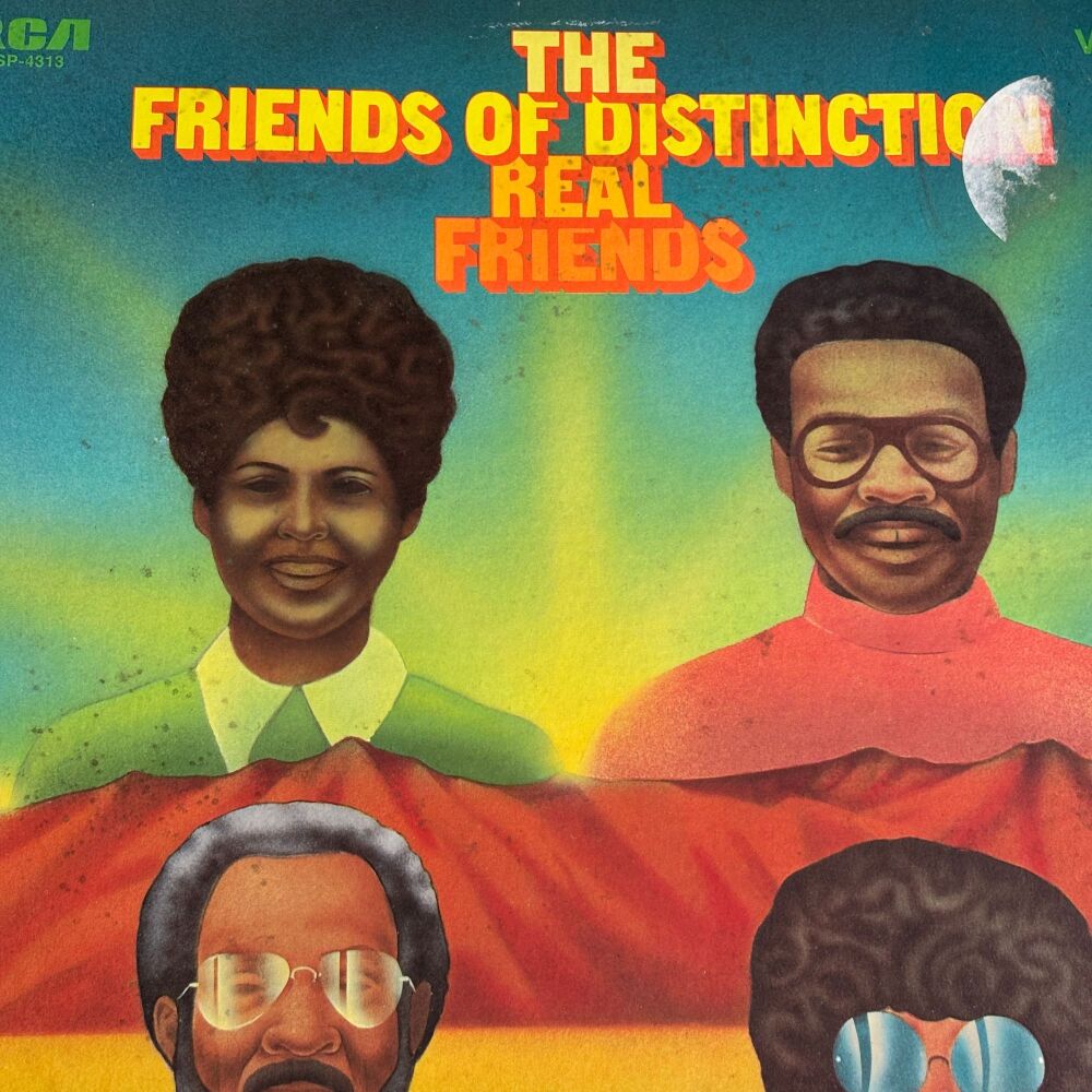 Friends of Distinction-Real friends-RCA LP stkr E+
