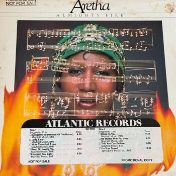 Aretha Franklin-Almighty fire-Atlantic LP E+