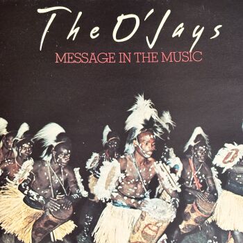 O'Jays-Message in the music-PIR LP stkr E+