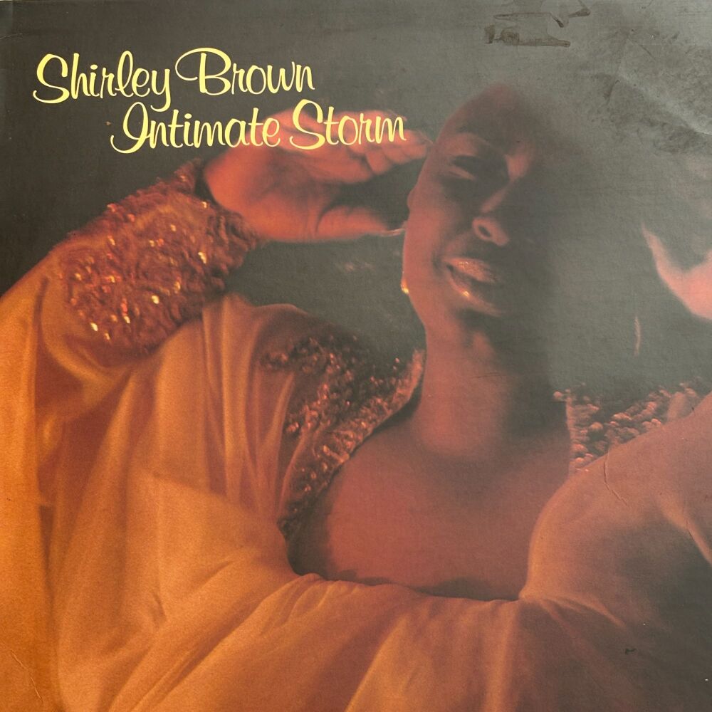 Shirley Brown-Intimate storm-Sound Town LP E+