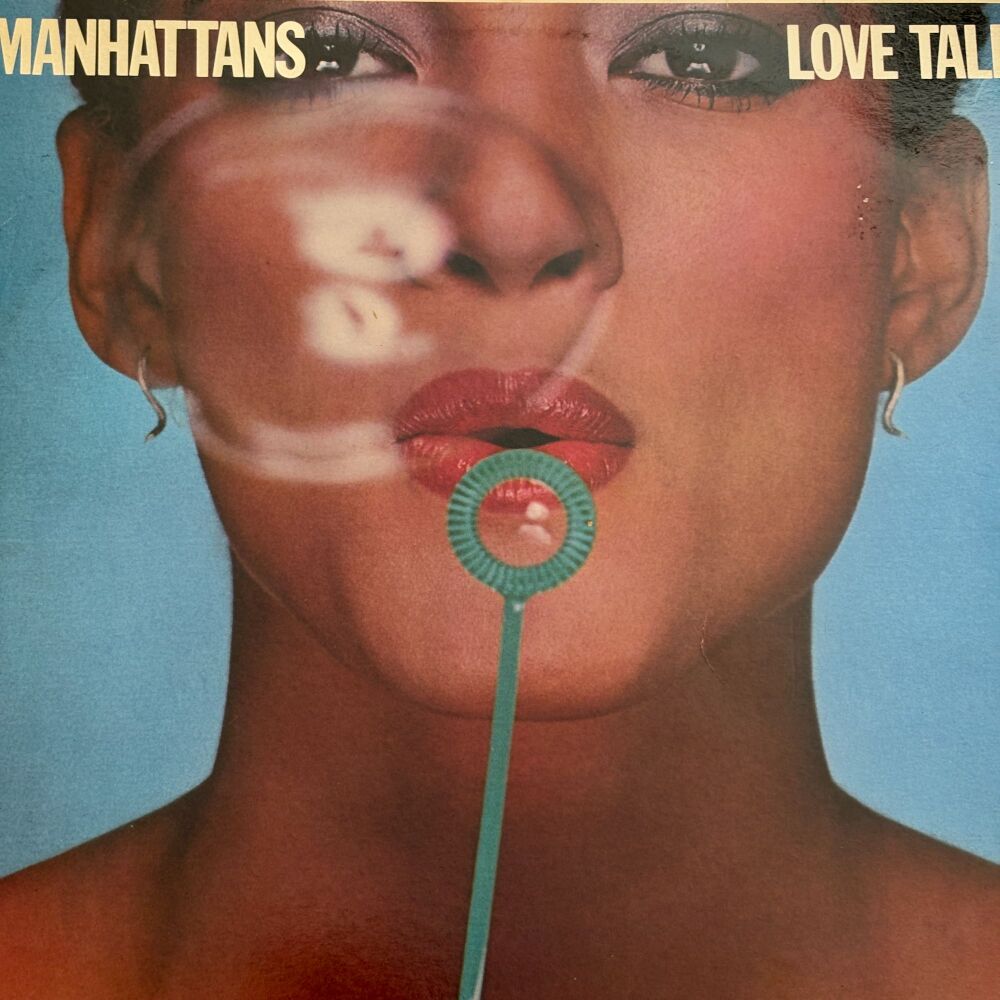 Manhattans-Love talk-CBS LP E+