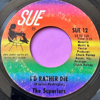 Superbs-I'd rather die-Sue E+
