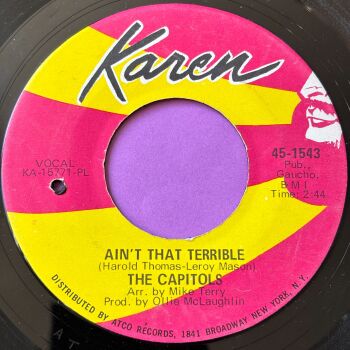 Capitols-Ain't that terrible-Karen E+
