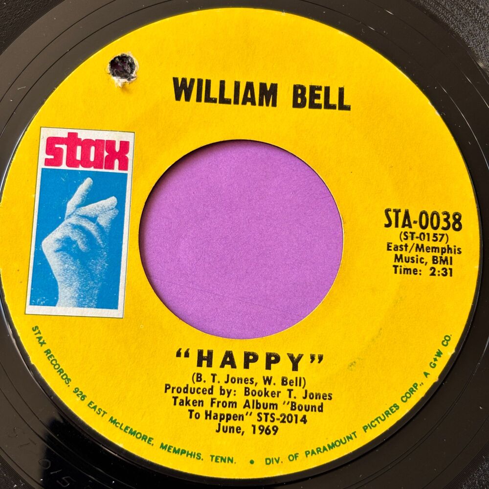 William Bell-Happy-Stax E+