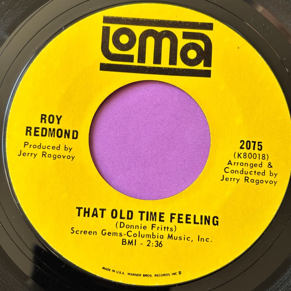 Roy Redmond-That old time feeling-Loma E+