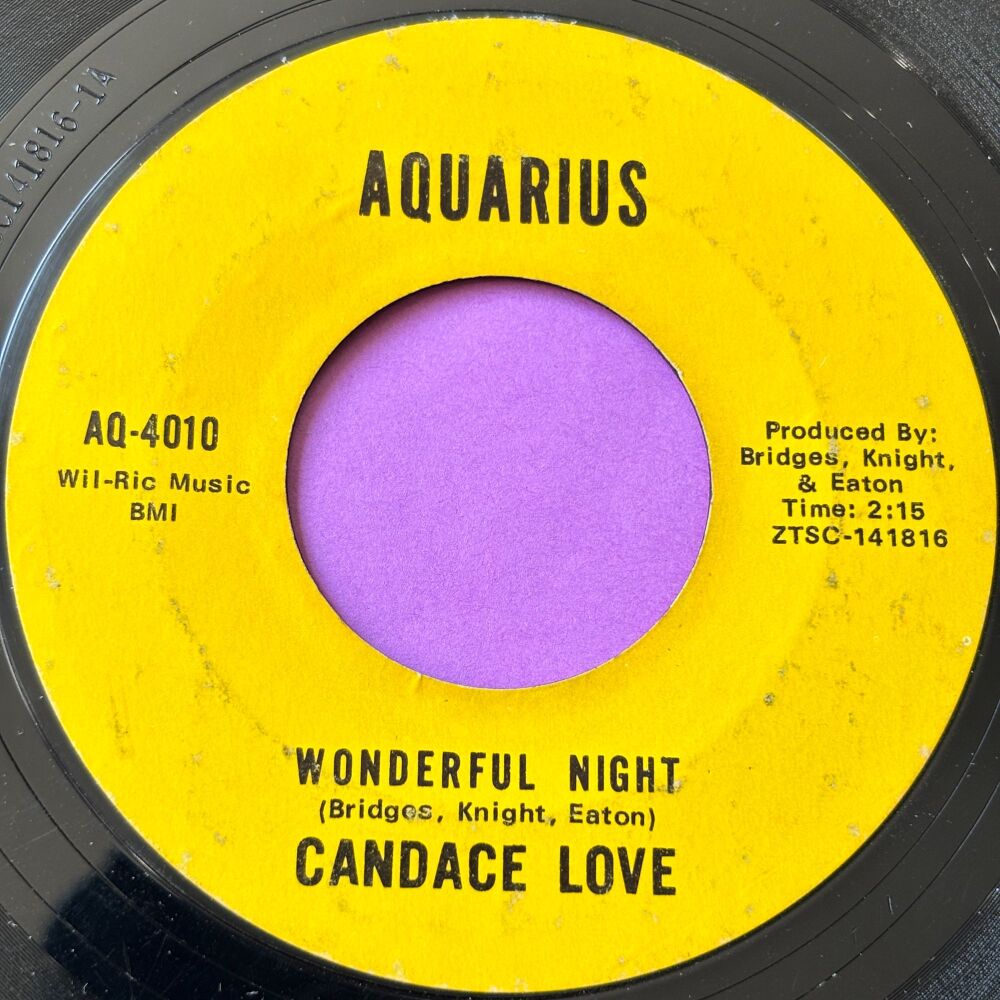 Candace Love-Wonderful night-Aquarius vg+