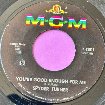 Spyder Turner-You're good enough for me-MGM E+