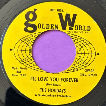 Holidays-I love you forever-Golden World E+