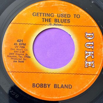 Bobby Bland-Getting used to the blues-Duke vg+