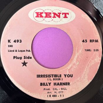 Billy Harner-Irresistible you-Kent E