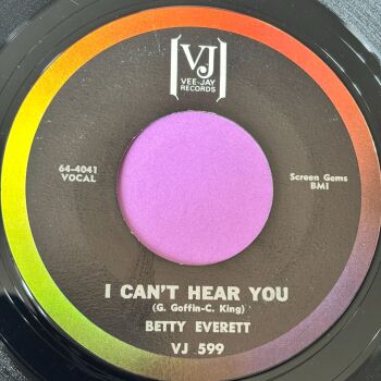 Betty Everett-Can I get to know you/ I can't hear you-VJ E+