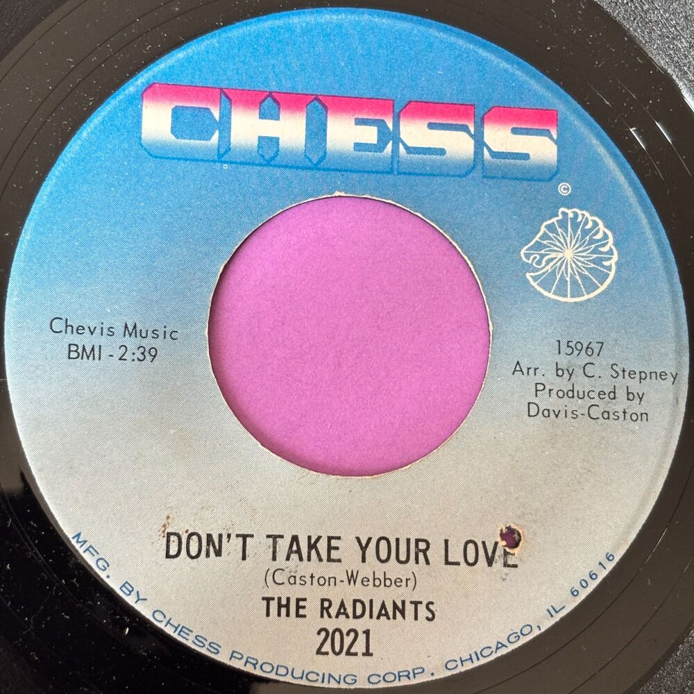 Radiants-Don't take your love-Chess E+